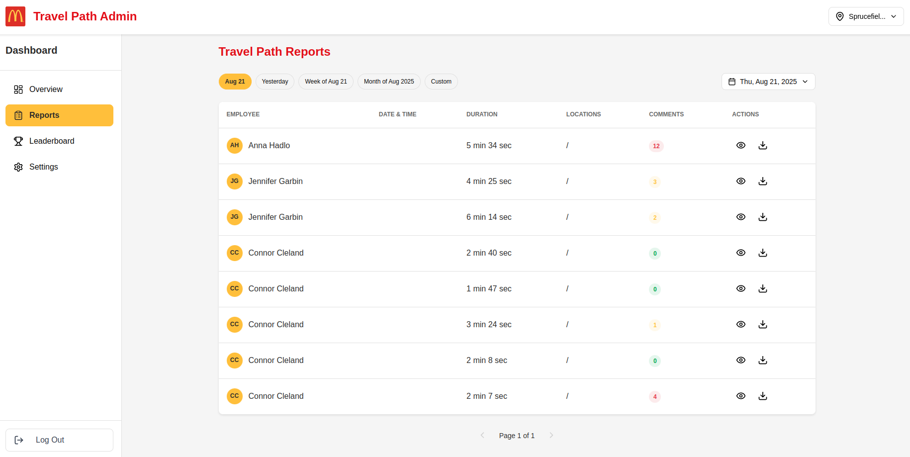 Travelpath Manager screenshot 3